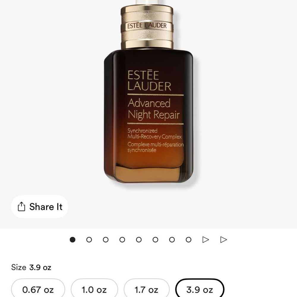 Estee Lauder Advanced Night Repair Serum - Black and Gold